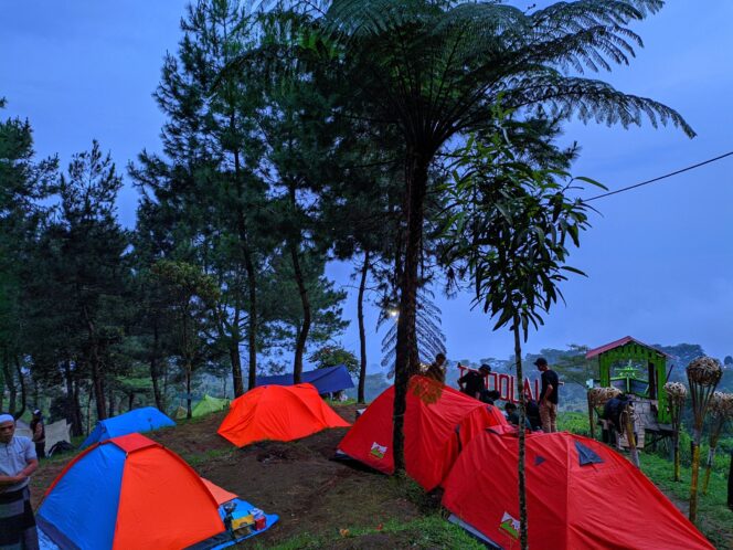 
 Tenjo Laut, Spot Glamping Dengan Pemandangan Pegunungan Yang Khas